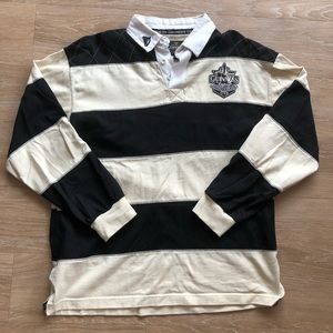 Guinness Striped Long Sleeve Men’s Rugby Shirt L